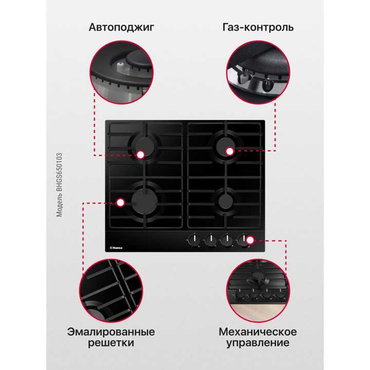 Газовая панель Hansa BHGS650103