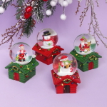 Сувенир Снежный шар «Новогодний дом желаний» 5*7 см, микс