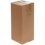 Ваза стеклянная «GREY GLASS» 10*10*25см квадратная