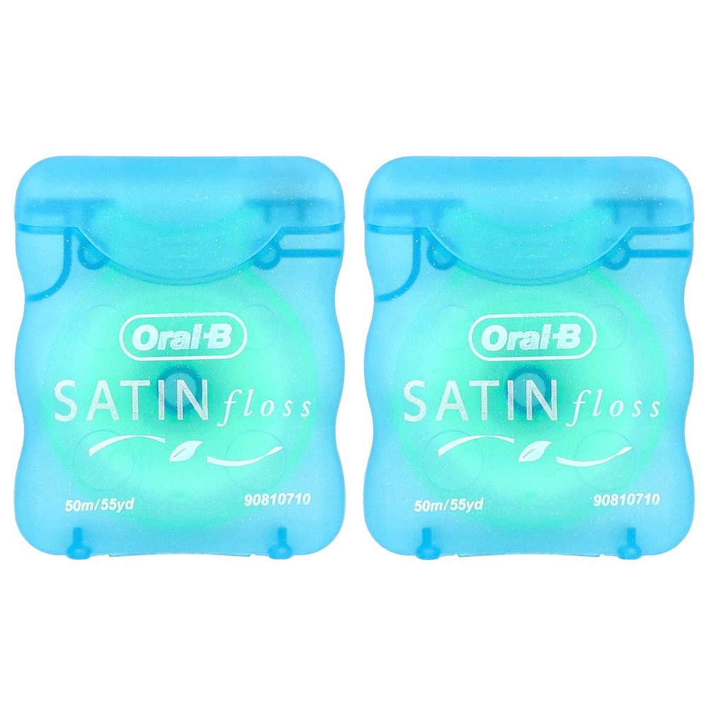 Oral-B, Complete, SATINfloss, мята, 2 шт. В упаковке, 50 м (54,6 ярда)
