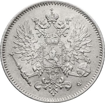 25 пенни (pennia) 1916 S (монета для Финляндии)