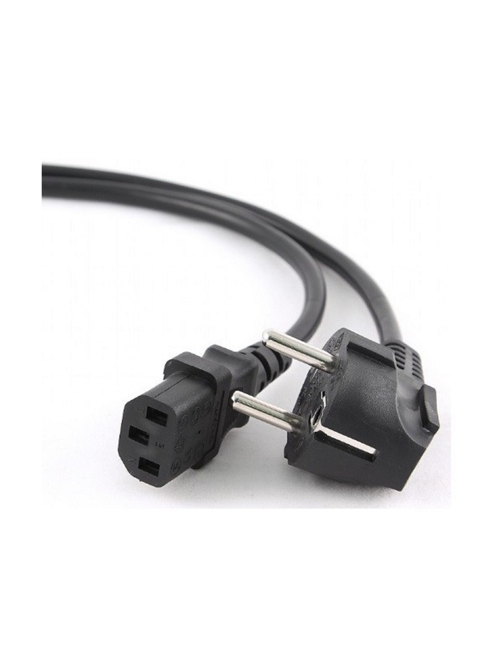 Cablexpert Кабель питания 10м, Schuko- C13, 3х1кв.мм, черный, с заземлением, пакет (PC-186-1-10M)