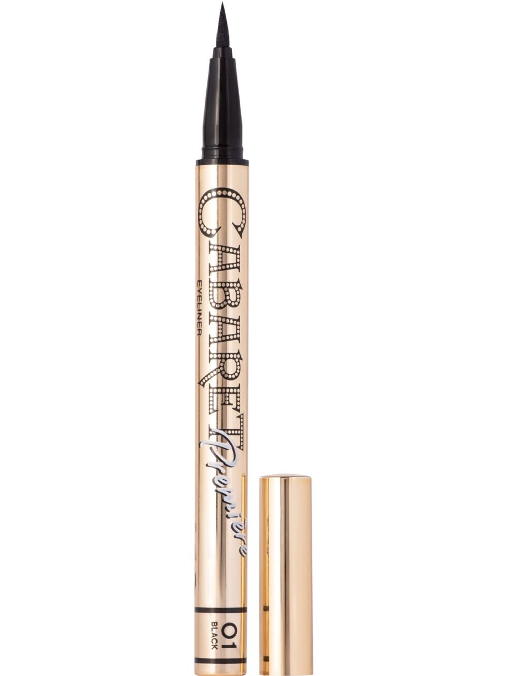 Подводка-фломастер для глаз (золотистая) VIVIENNE SABO Cabaret Premiere Eyeliner - 01 Black