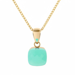Колье Qudo FIRENZE (G) Light Palace Green Opal 107001/48-4510