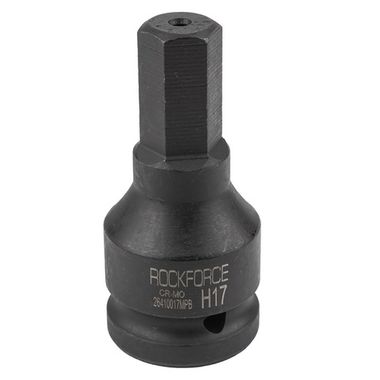Головка-бита ударная 6-гранная 17мм, 3/4'' RockForce RF-26410017MPB