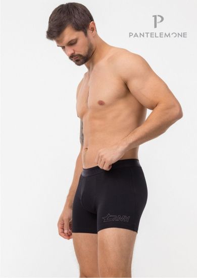 Трусы мужские боксеры удлинённые Pantelemone PMHL-1541, черный