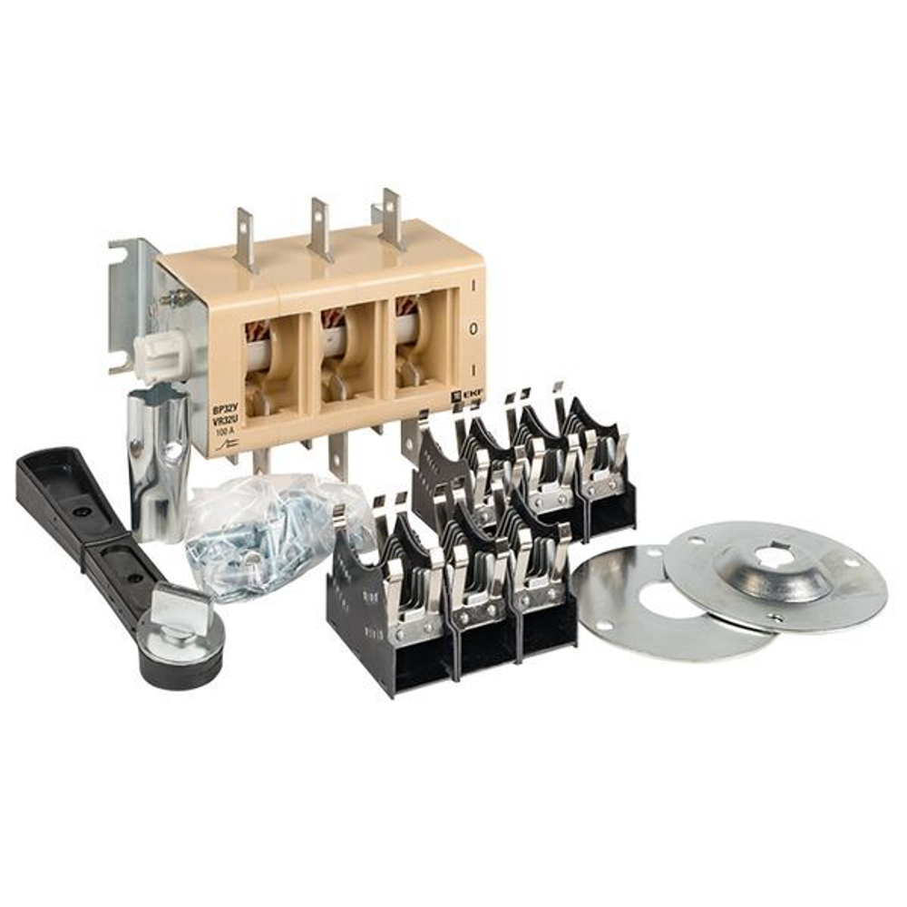 Выключатель-разъединитель ВР32У-31В71250 100А 2 направ,с д/г камерами съемная левая/правая рукоятка MAXima EKF PROxima