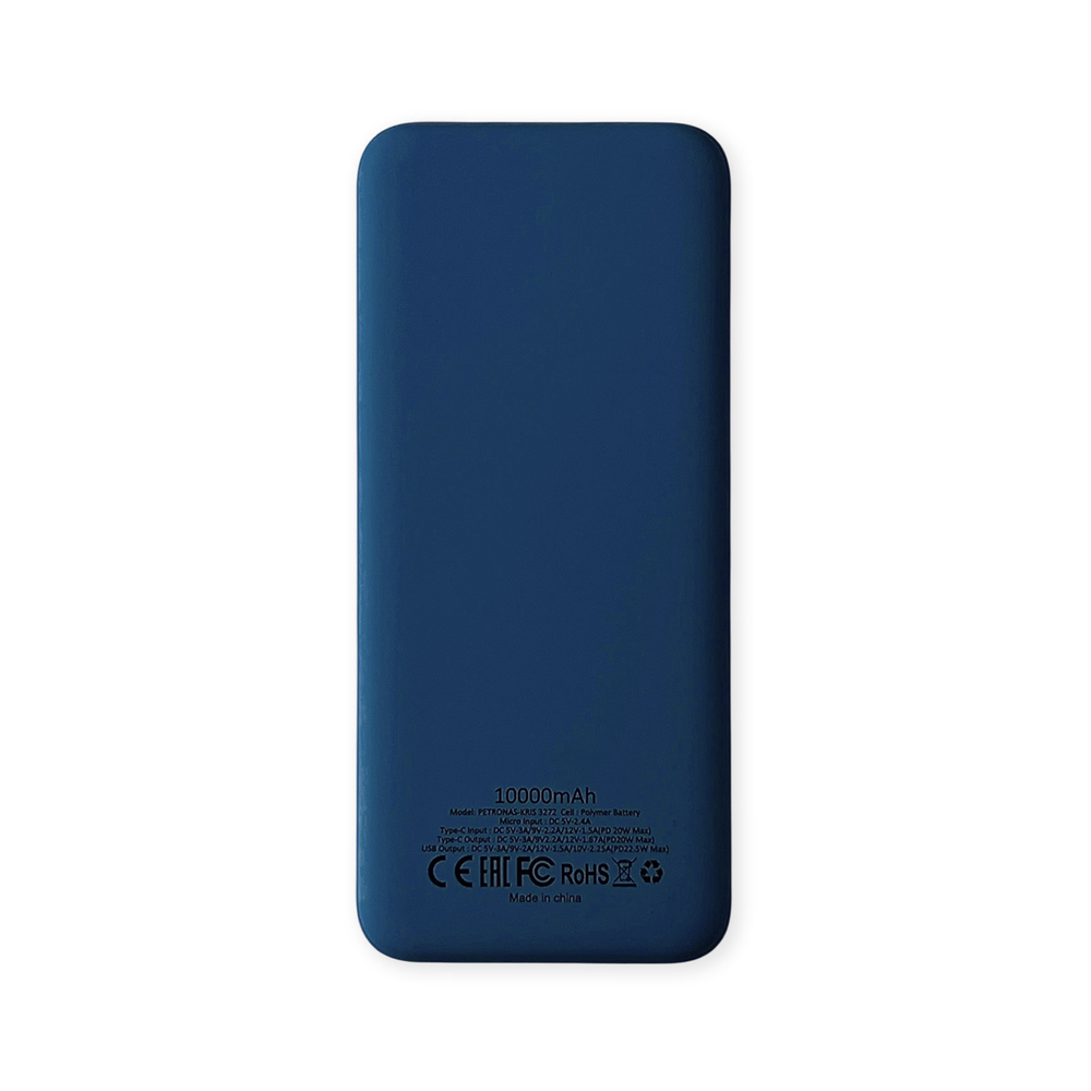 Внешний аккумулятор Kris soft touch, 10000mAh