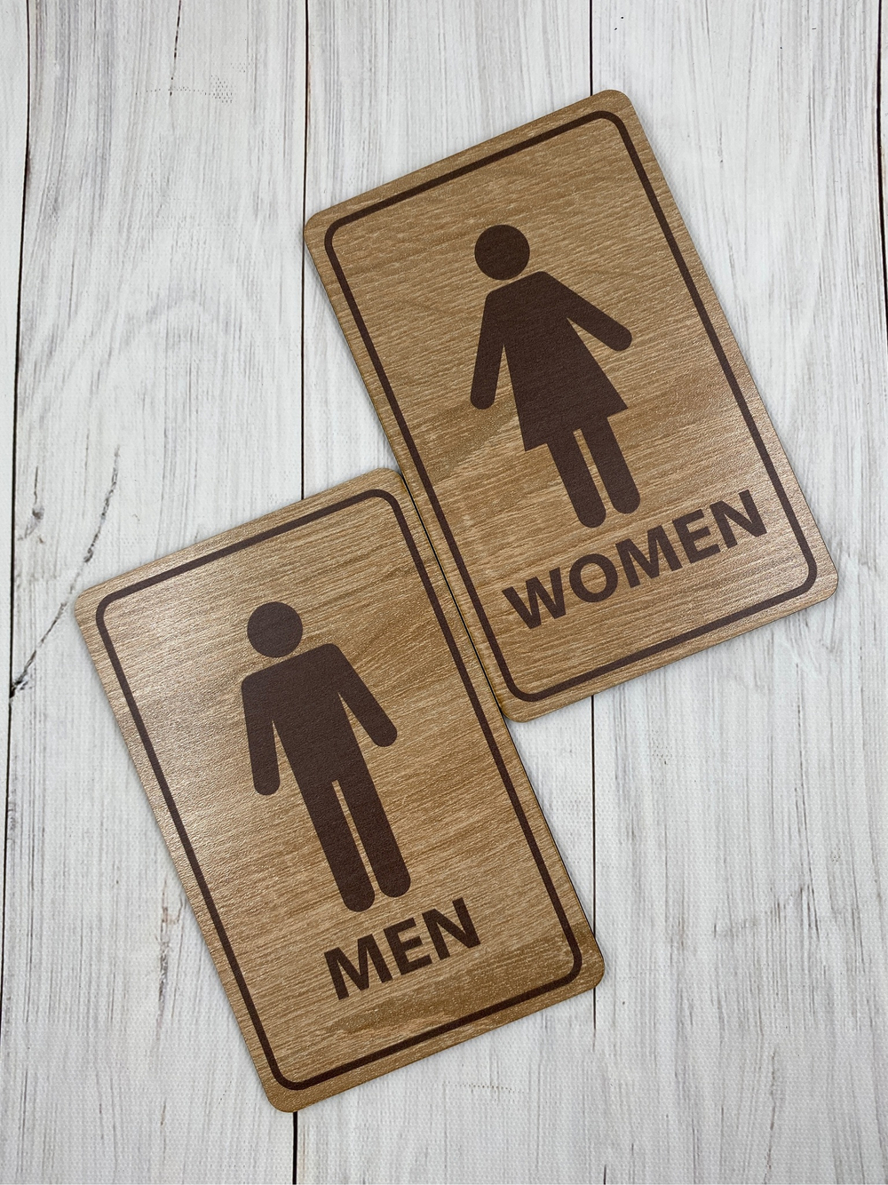 Табличка на туалет (пара М+Ж)