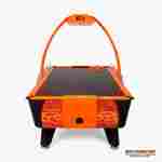 Игровой стол детский аэрохоккей «Шторм» с LED-подсветкой, 250×140×180 см