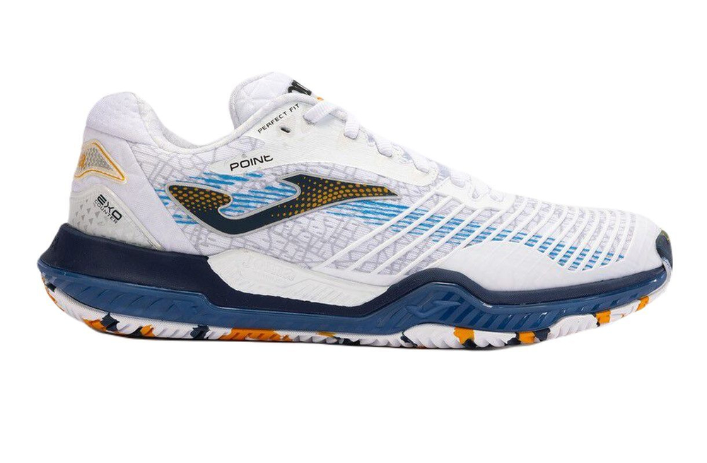 Мужские кроссовки теннисные Joma T.Point Men 2402 Clay - белый