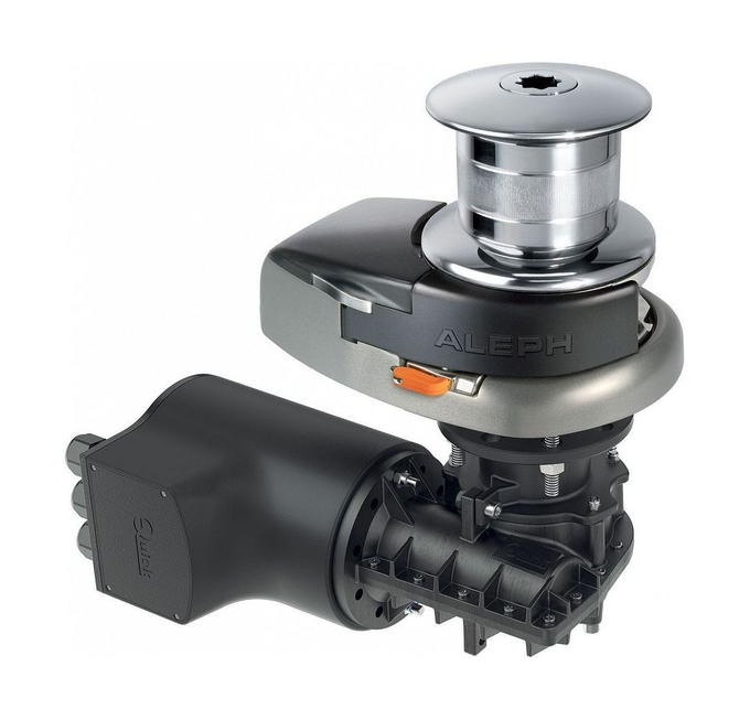 Лебедка якорная Quick Aleph AL3 712D, 12 В, цепь 8мм, барабан D 130мм