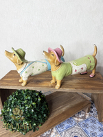 Статуэтка декоративная "Собака Такса" 29x8xH17,5 см от CAMPO Home & Garden