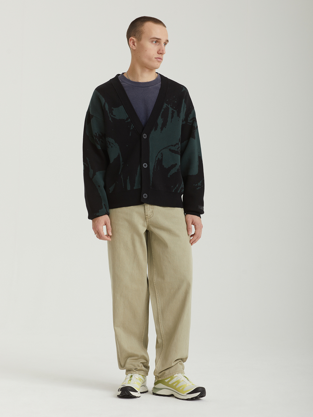 Мужской Кардиган Duo