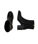 Кожаные ботильоны Tommy Hilfiger - черный(FW0FW07539)