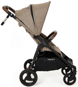 Детская коляска Valco baby Snap 4 Trend 2 в 1 Коричневый (Cappuccino)