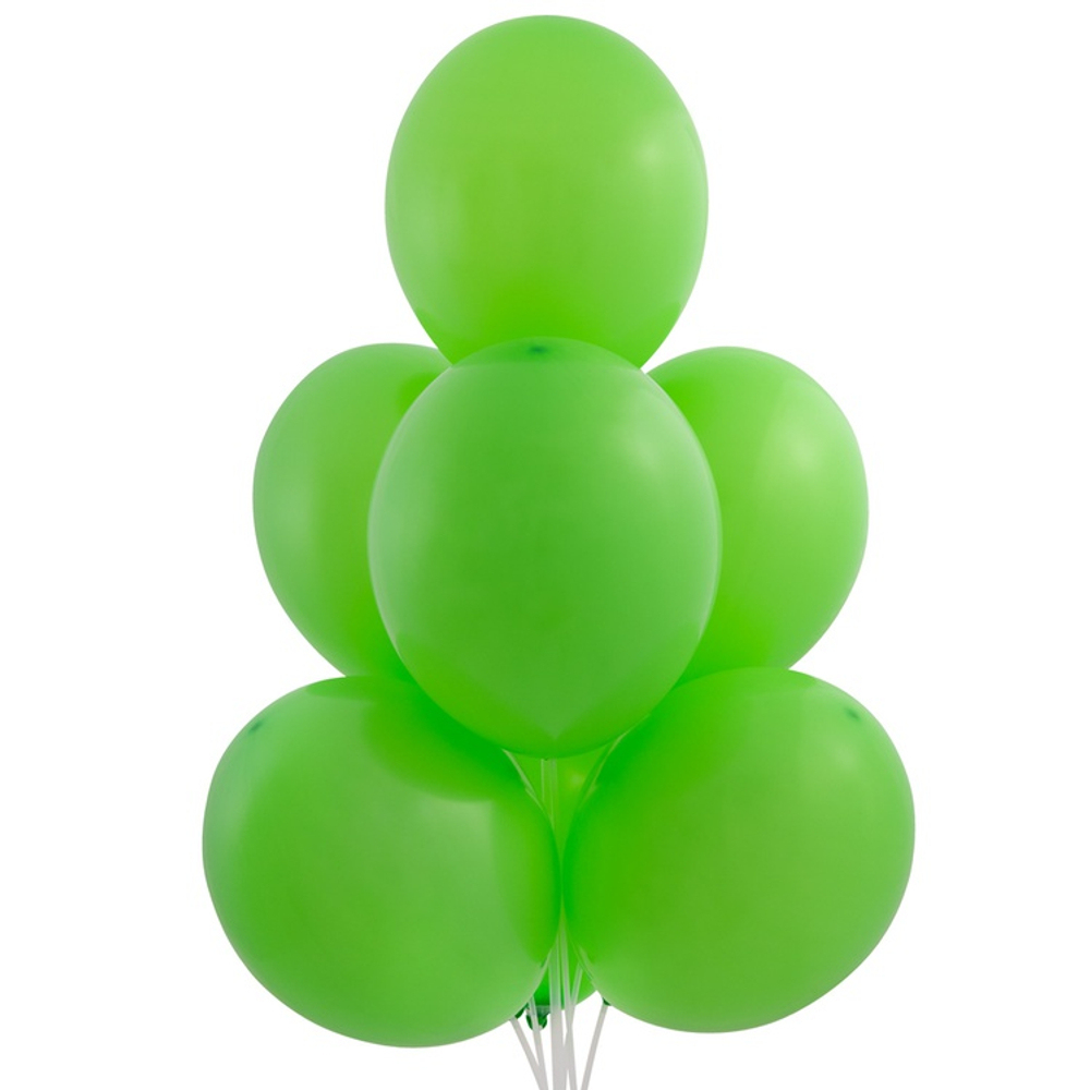 Зеленый воздушный шар, 36 см