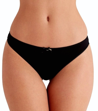 Набор из 3 трусиков-стринг Olivia черного цвета (Размер: L) (Цвет: черный)