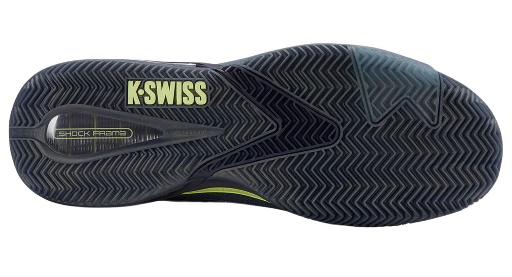 Мужские кроссовки теннисные K-Swiss Ultrashot 4 Clay - vintage indigo/naval academy/luminary green