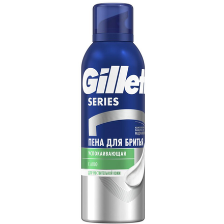Пена для бритья Gillette Series Успокайвающая  200 мл