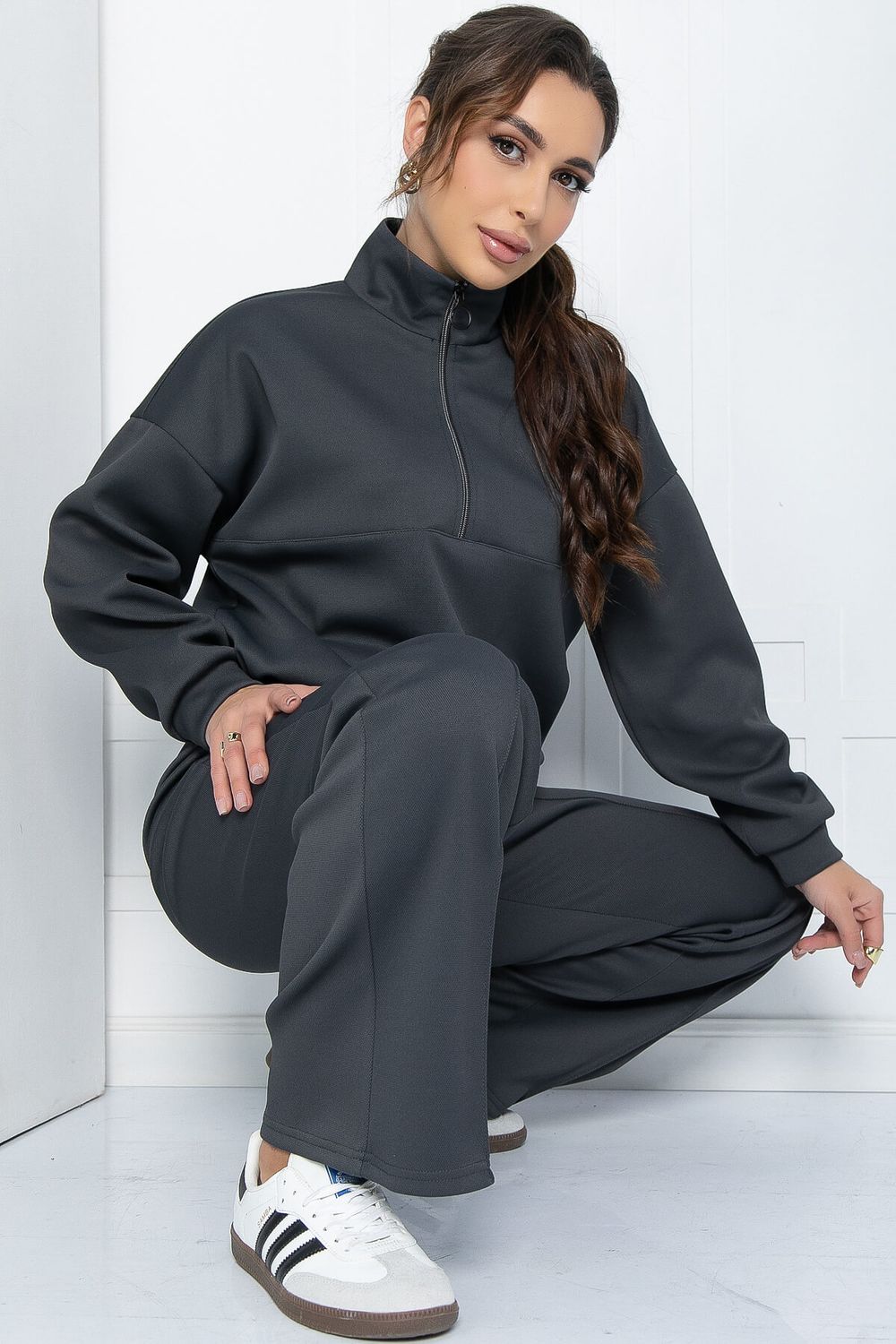 Костюм Пульс жизни (серый) К12018 LT Collection