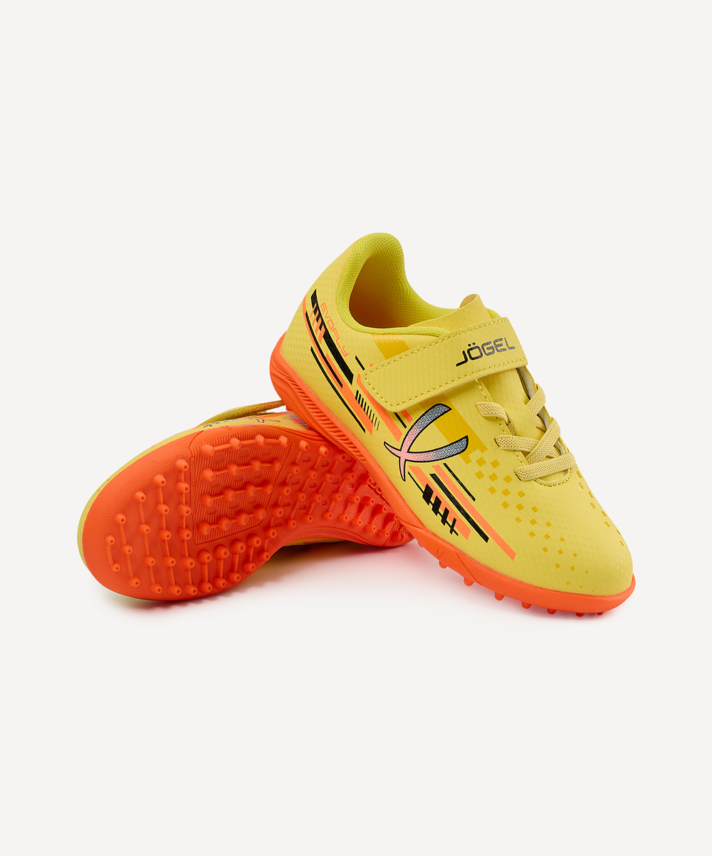 Бутсы многошиповые Evofly TF Talant Yellow/orange, детский