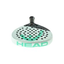 Ракетка для падела HEAD Gravity Pro, 224004, для продвинутых игроков, карбон, бело-серо-бирюзовый