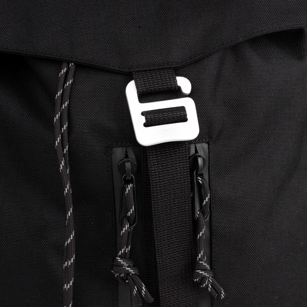 Рюкзак Якорь Сборка черный / черный рипстоп