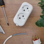 Колодка 2 гнезда без заземления REXANT