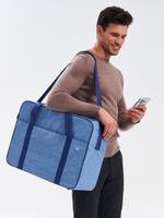 Сумка дорожная для ручной клади Стандарт плюс 55х40х20 Blue