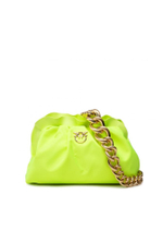 MINI CHAIN CLUTCH BAG FRAIMED – giallo