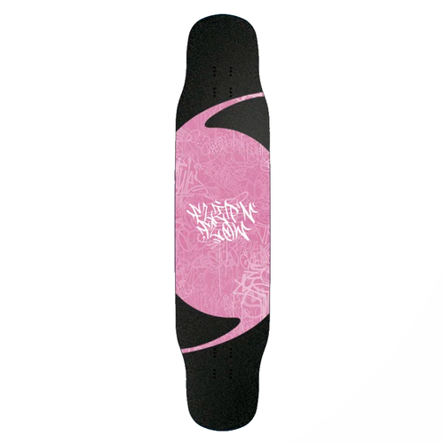 Дека Лонгборд Pepper Boards Flow 42" Pepper X Flip'n'Flow Розовый
