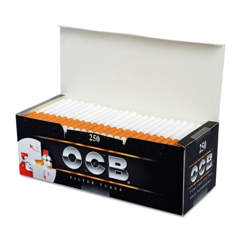 Гильзы для сигарет "OCB" KS Black 250 шт.
