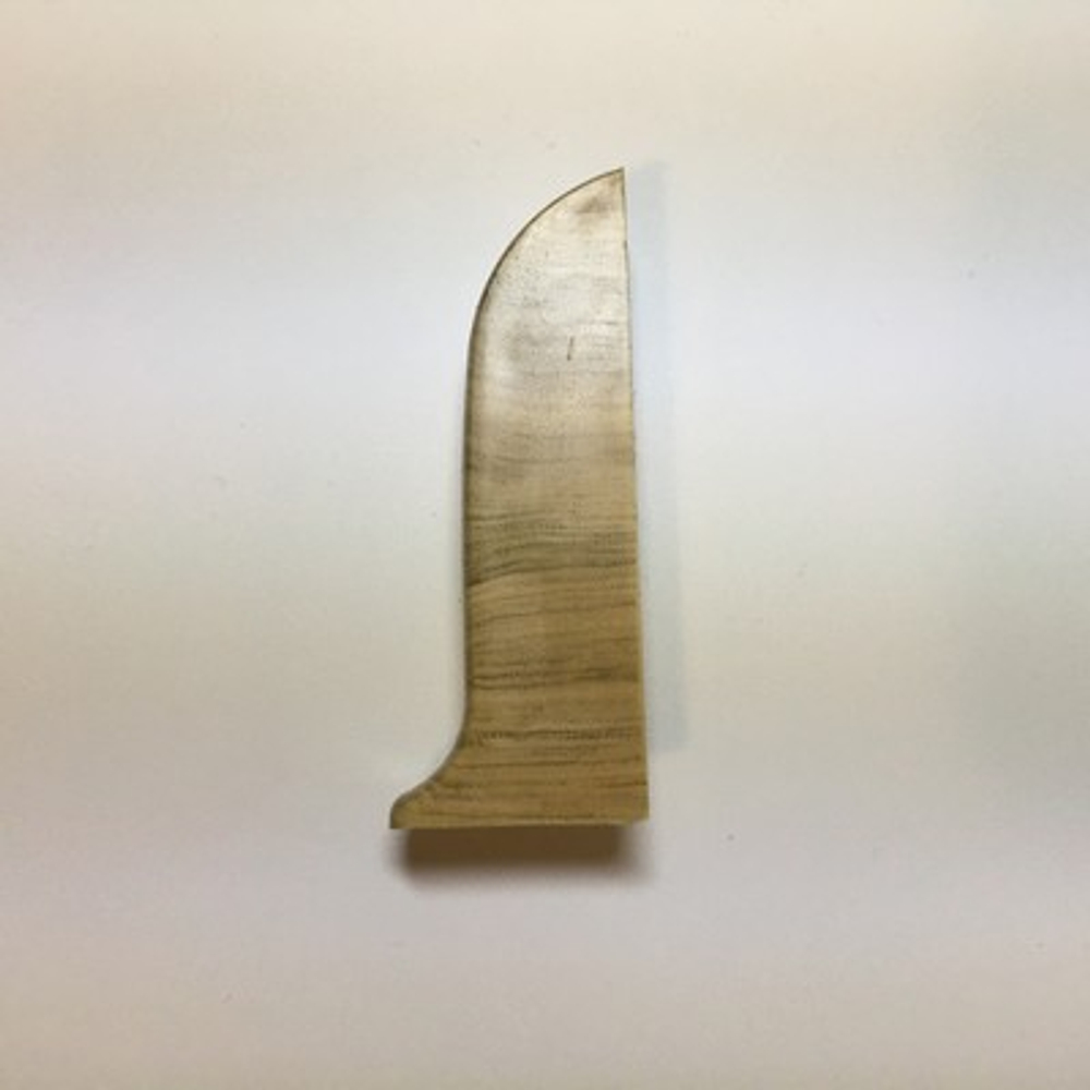 Заглушка правая к плинтусу"Salag" 056 Дуб винный