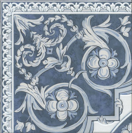 Декор Алмаш угол cиний (HGD/A509/SG9174)