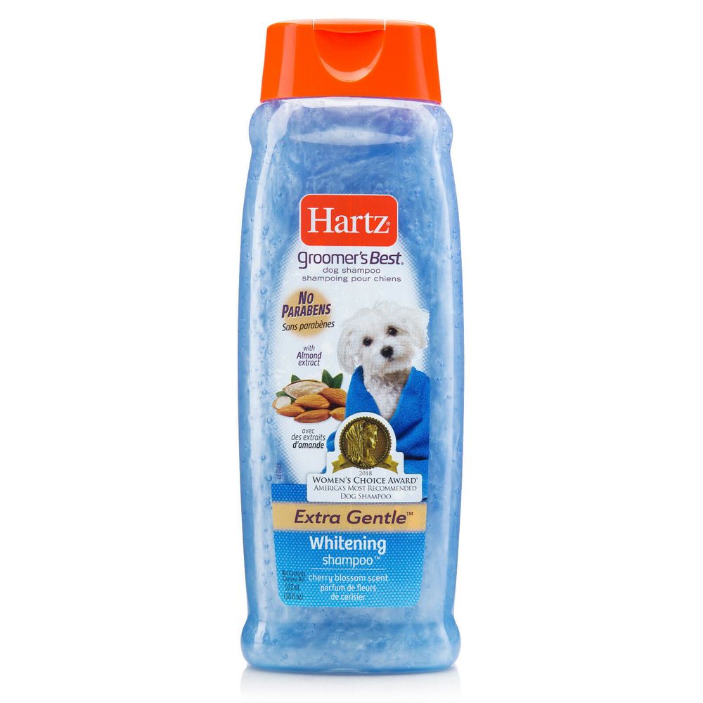 Шампунь Hartz для собак со светлой шерстью Groomer&#39;s Best Whitener Shampoo for Dogs 532 мл