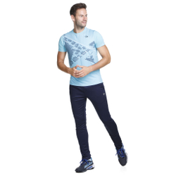 Мужское теннисное поло Dunlop Game 1 T-Shirt Men - Light Blue