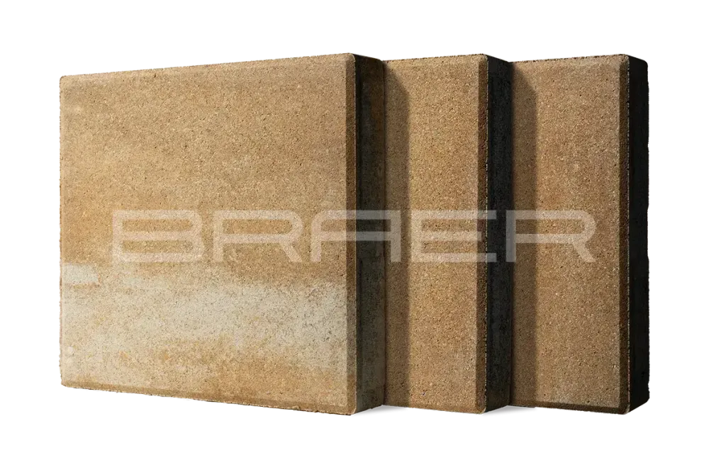 Тротуарная плитка Braer Триада, Color Mix Плато, 60 мм