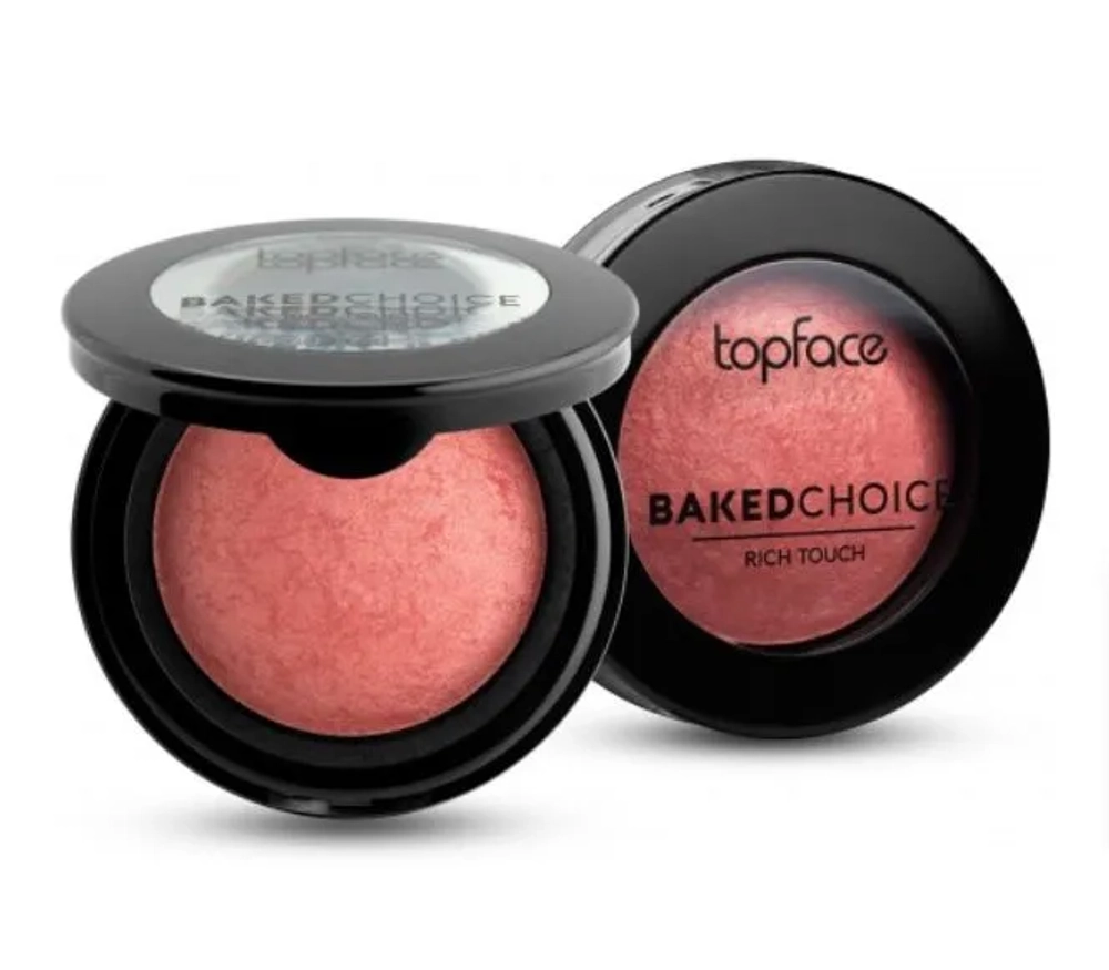 TOP FACE Запеченные румяна для лица PT703