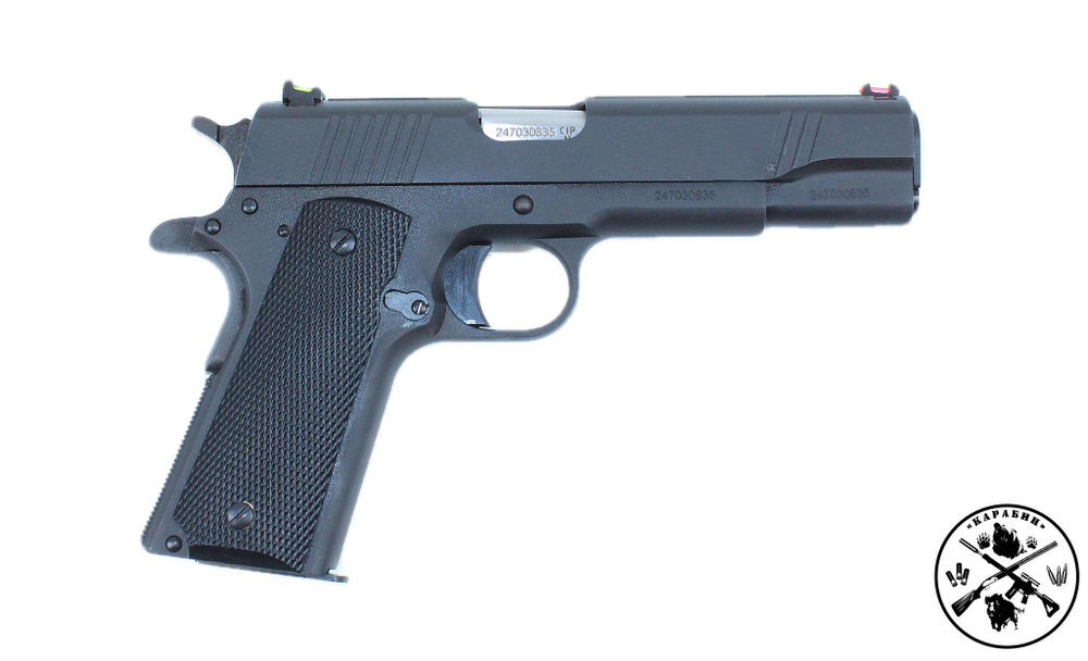 Пистолет ООП ТК1911Т к.44ТК (чёрный оксид)
