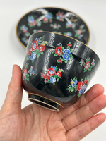 Чайная пара Kenzo чёрная