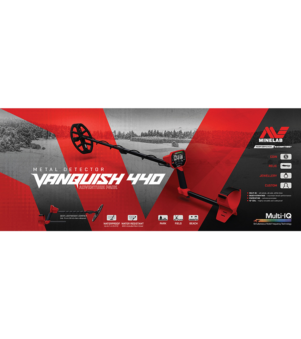 Металлоискатель Minelab VANQUISH 440