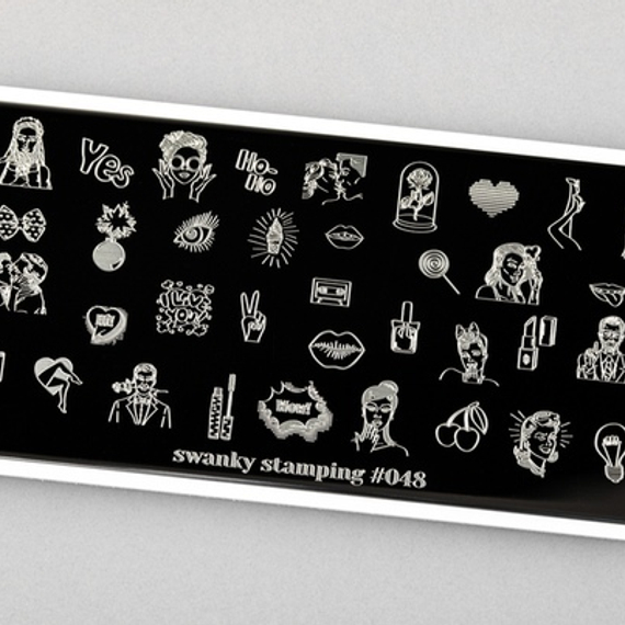 Пластина Swanky Stamping №48