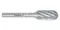 Борфреза твердосплавная Karnasch форма C, 2х11х3х38 мм, насечка HP-7 по алюминию, без покрытия, арт. 11.3025-020