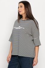 Блуза Монтана (бело-синяя) Б14887-20М LT Collection