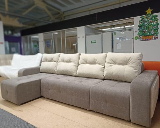 Диван ПРЕСТИЖ-КОМФОРТ-9 П-с аттоманкой