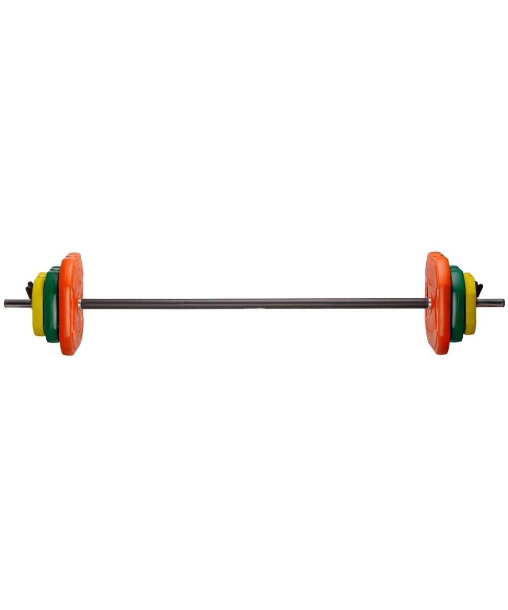 Штанга для бодипампа с разборным грифом BASEFIT BB-711, 20 кг (2 по 1,25, 2,5, 5 кг)