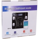 Весы напольные электронные «SMART - Style» 28*28*0,5 см, bluetooth (работает от 2хААА), Черный