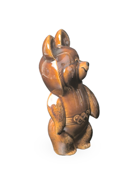 Фарфоровая статуэтка "Олимпийский мишка" (ЗиК Конаково)