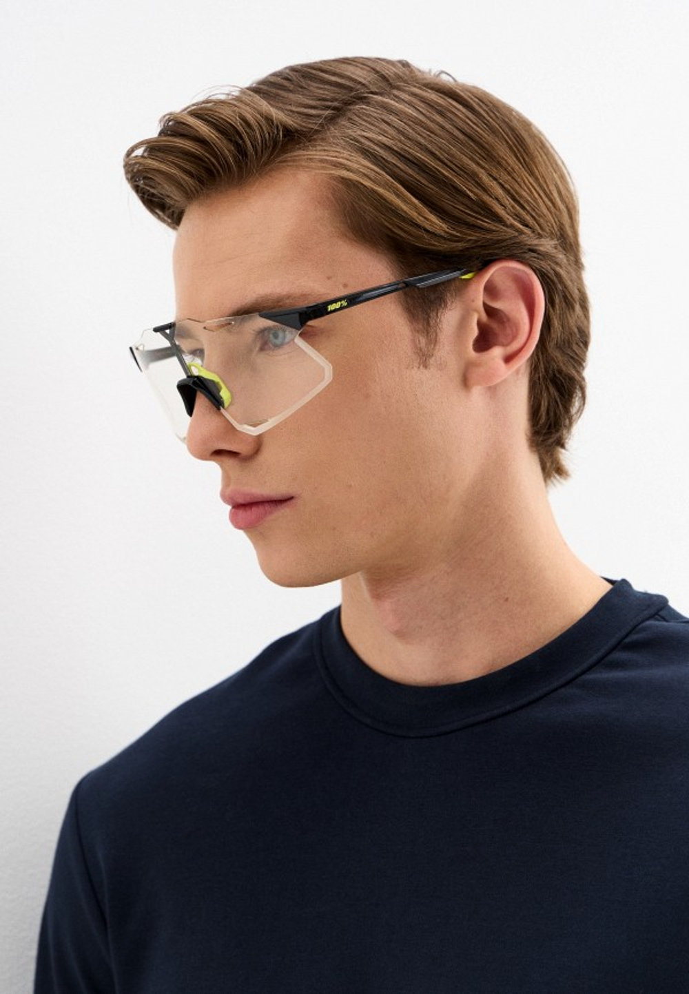 Спортивные очки 100% Hypercraft / Gloss Black / Photochromic Lens OS